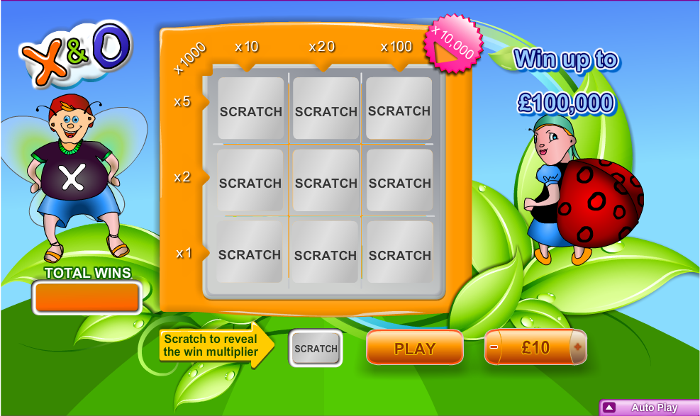 x and o scratchcard app