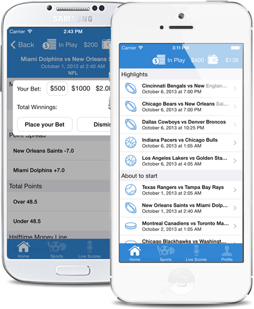sports betting for iphone or ipad