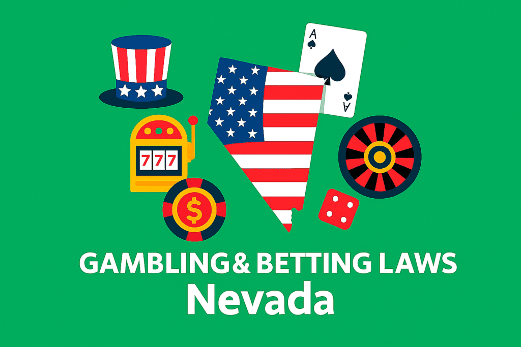 Gambling laws in Nevada - guide with casino apps