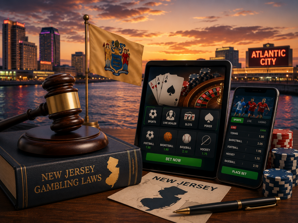 New Jersey mobile betting